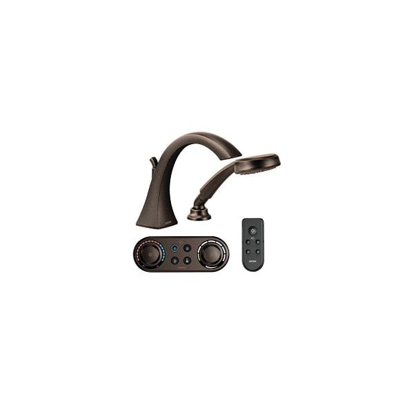 Oil Rubbed Bronze Roman Tub Faucet Includes Hand Shower